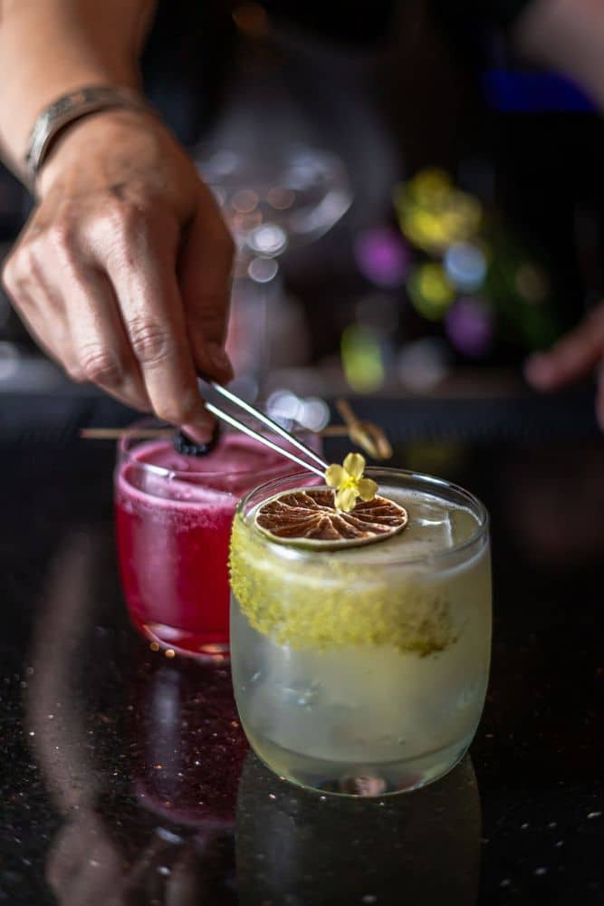 Martinis at AG Inspired Cuisine